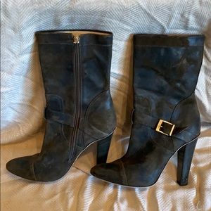 Jimmy Choo Distressed Leather Ankle Boot